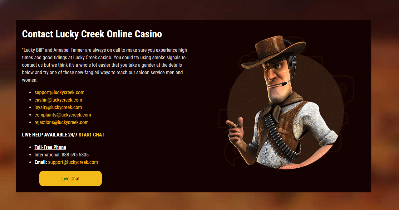 Lucky Creek Casino Review With Bonus Codes