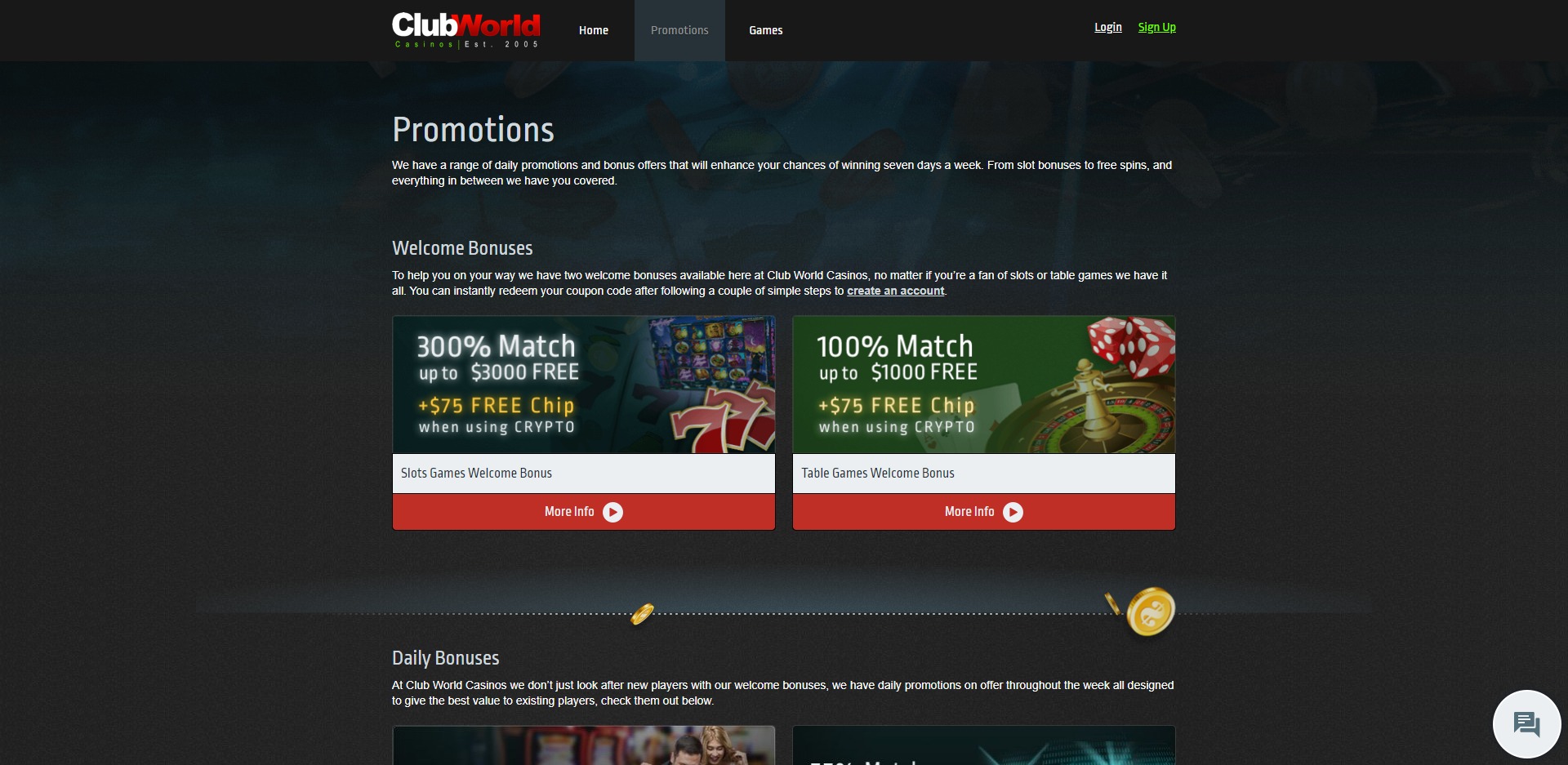 Club World Casino Review with No Deposit Bonus Codes