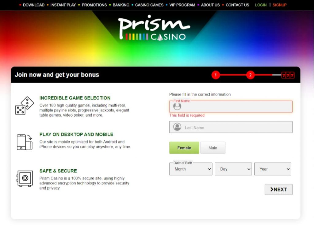 Prism Casino No Deposit Bonus Codes 2023 Free Spins NoDepositz