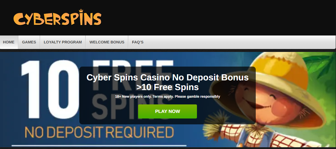 CyberSpins No Deposit Bonus Codes & Review