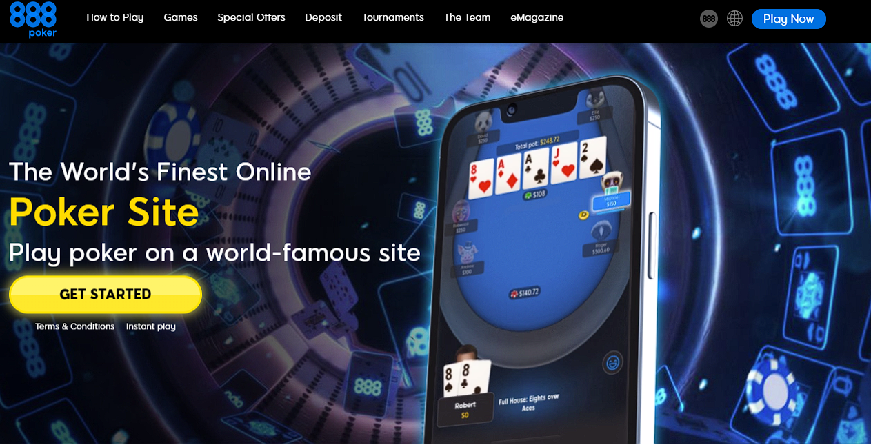 888 Poker Review with Promo Codes