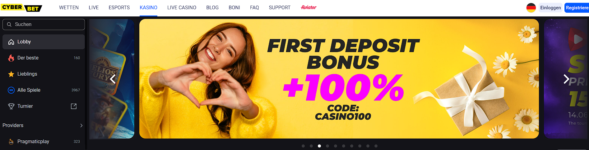 Cyber.bet Casino Review with Bonus Codes
