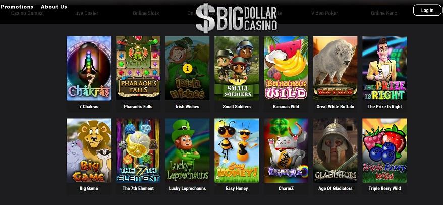 Big Dollar Casino Review with No Deposit Bonus