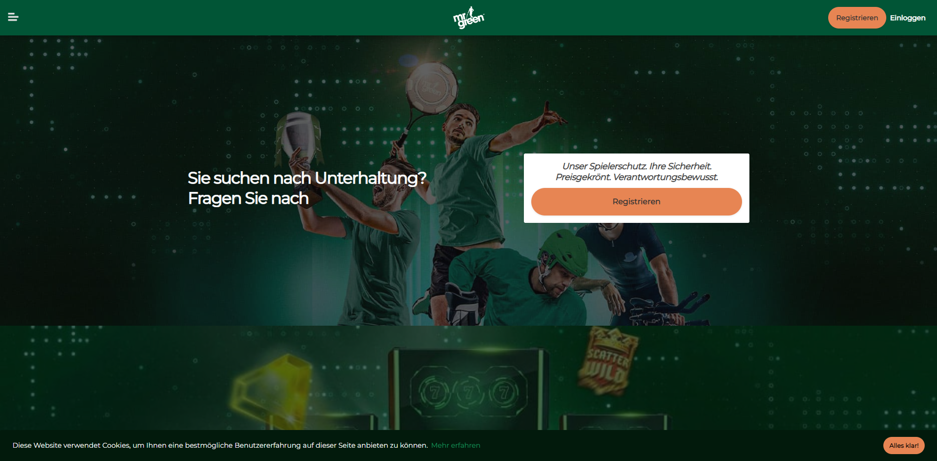 Mr Green Casino Erfahrungen & Test mit Bonus ohne Einzahlung