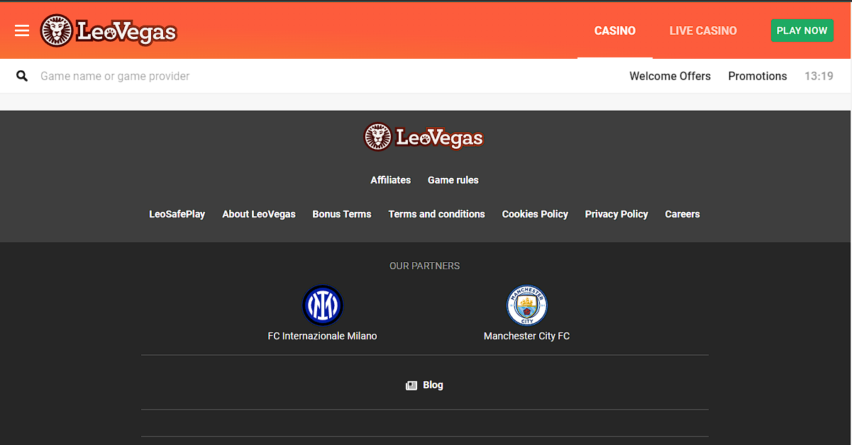 Leo Vegas Casino Ervaringen met no deposit bonus & Review