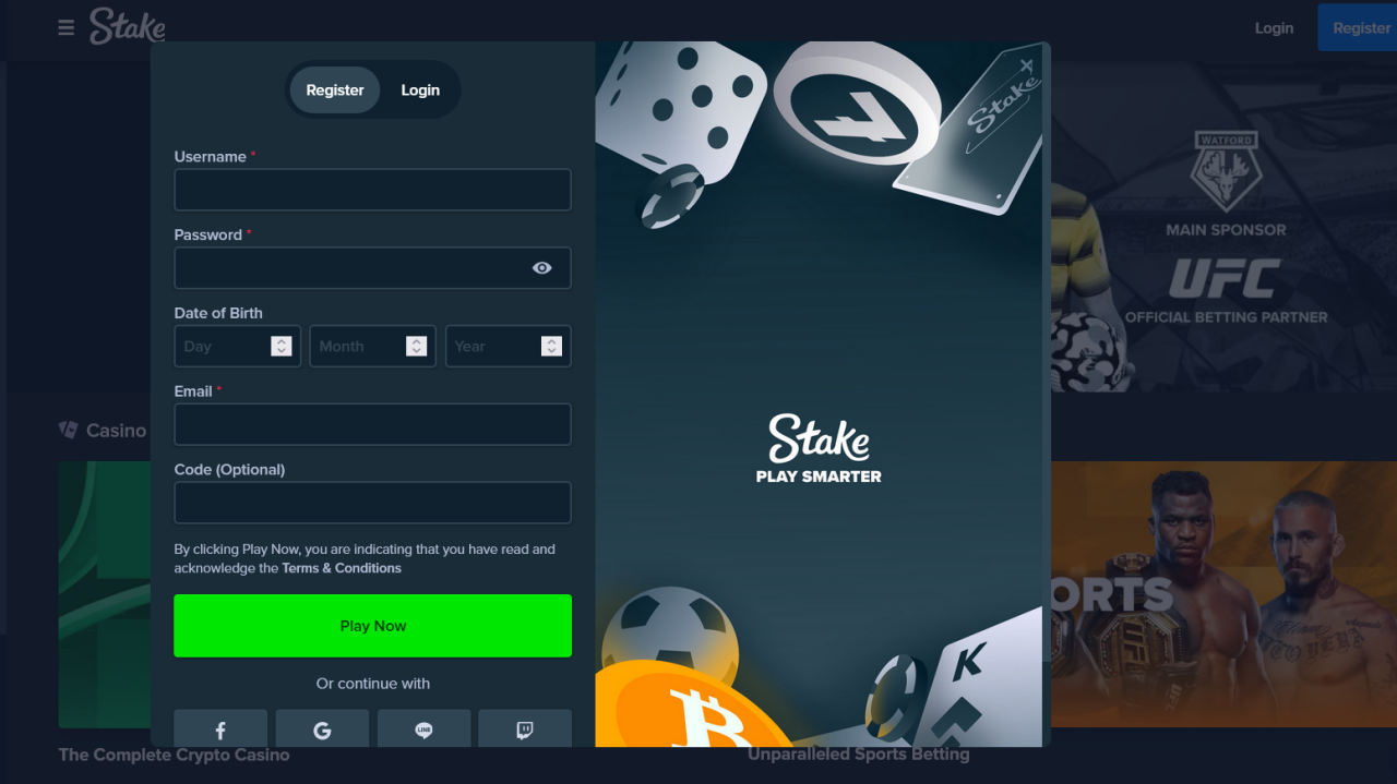 stake casino in us