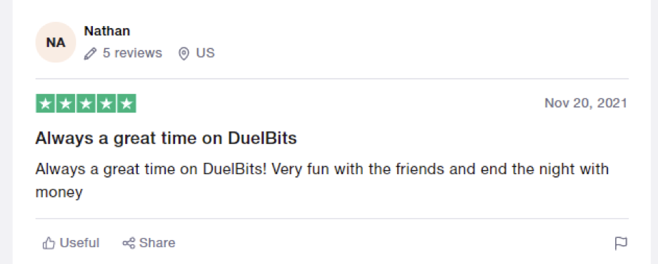 duelbits reviews