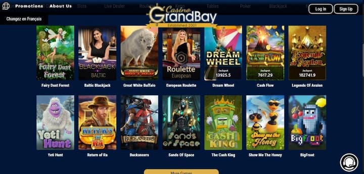 Casino Grand Bay Review With No Deposit Bonus