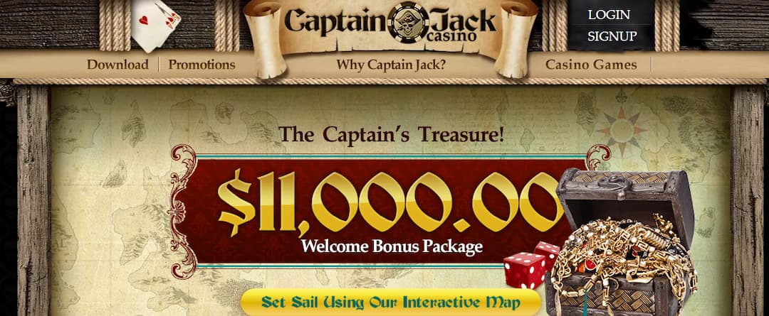 Captain Jack Casino Review with No Deposit Bonus Codes