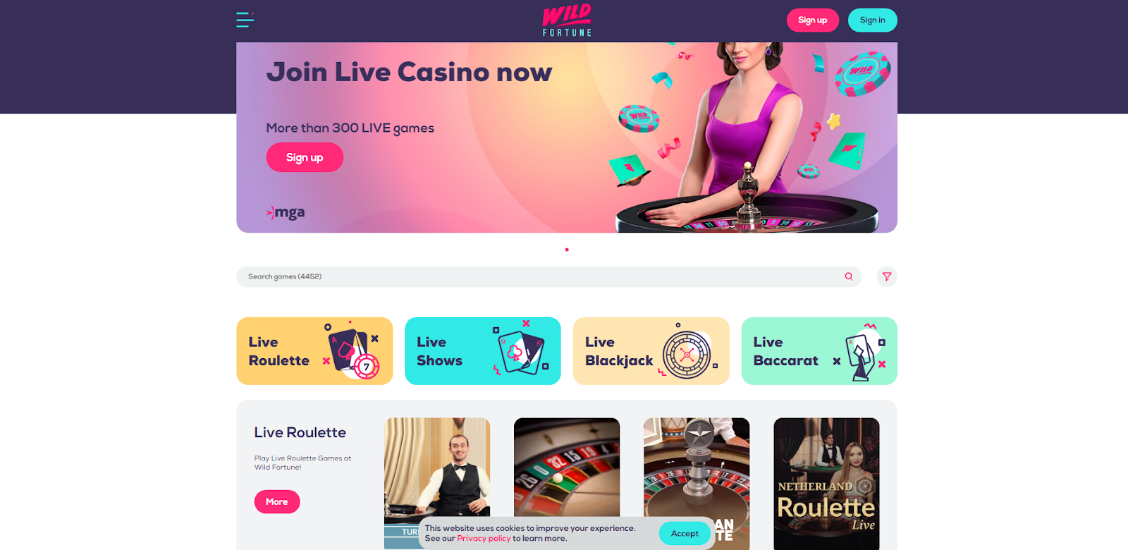 Wild Fortune Casino Erfahrungen & Test mit Bonus ohne Einzahlung