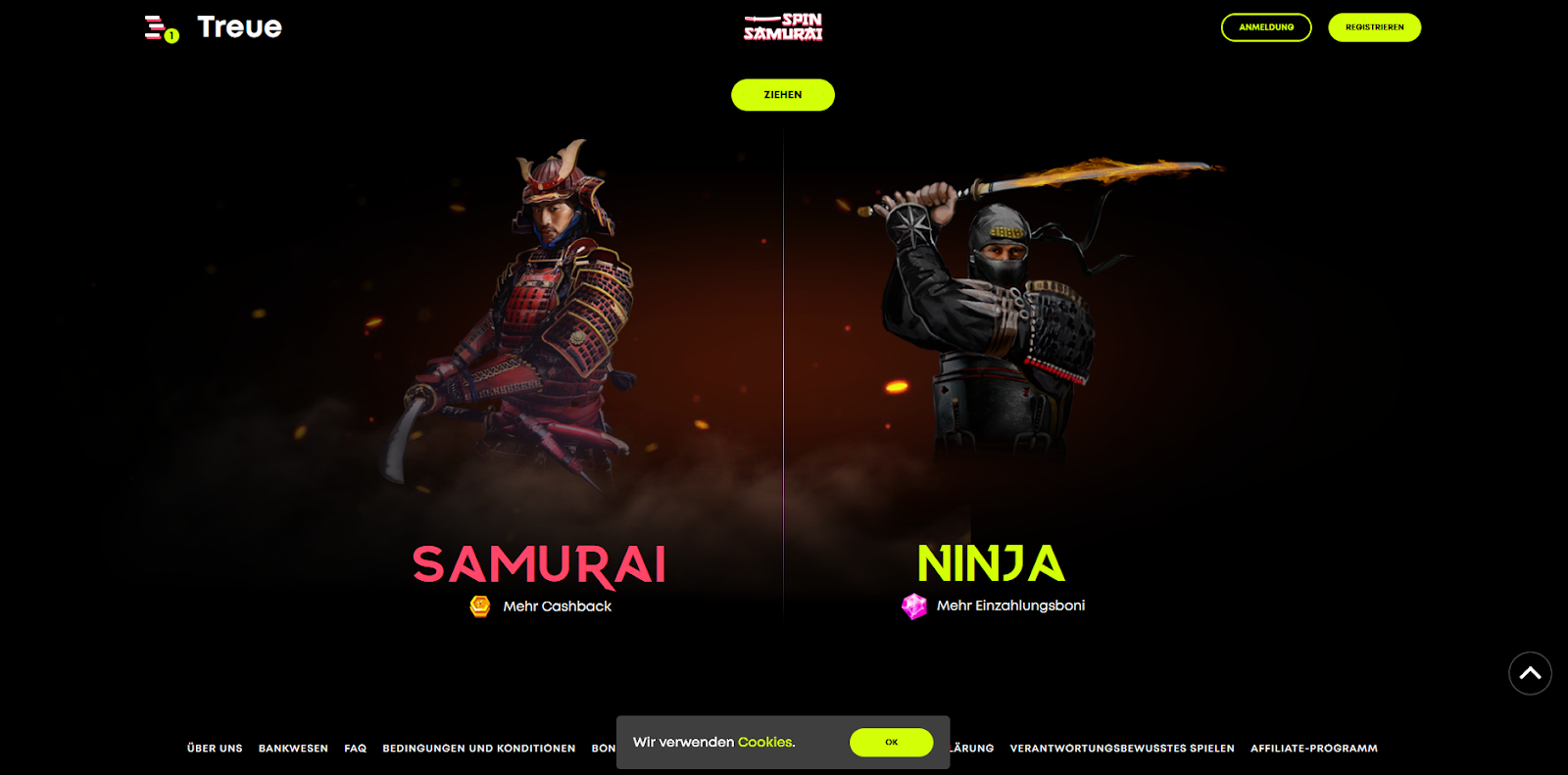 Spin Samurai Casino Erfahrungen & Test mit Bonus ohne Einzahlung