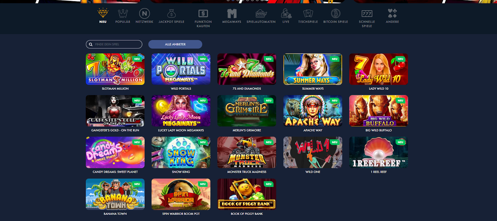 Slotman Casino Erfahrungen & Test mit Bonus ohne Einzahlung